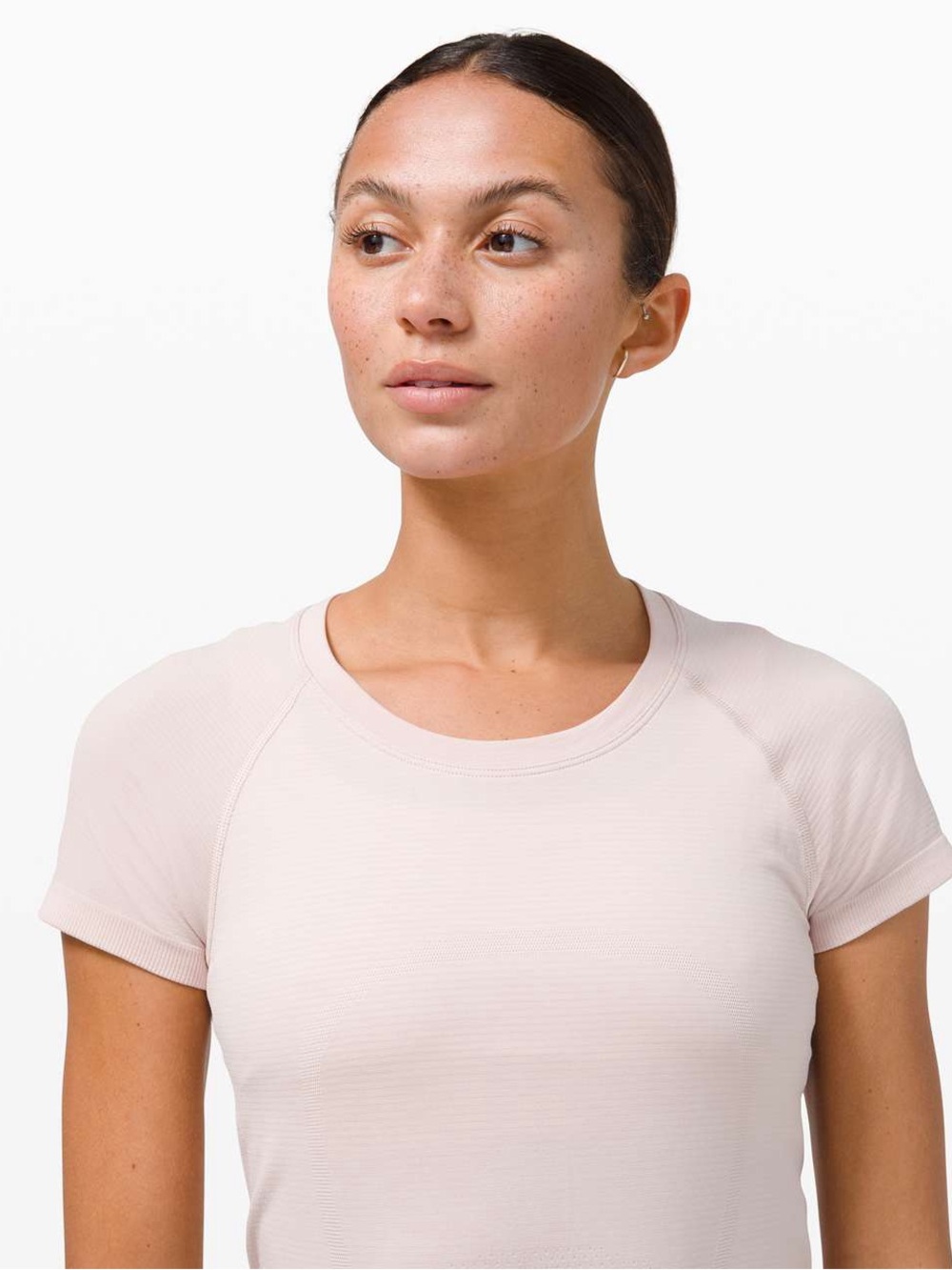 Lululemon Swiftly Tech Short Sleeve 2.0 Feather Pink Size 6